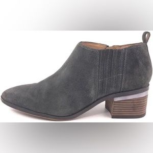 Franco Sarto Grey Women’s Chelsea Boot Size 6.5